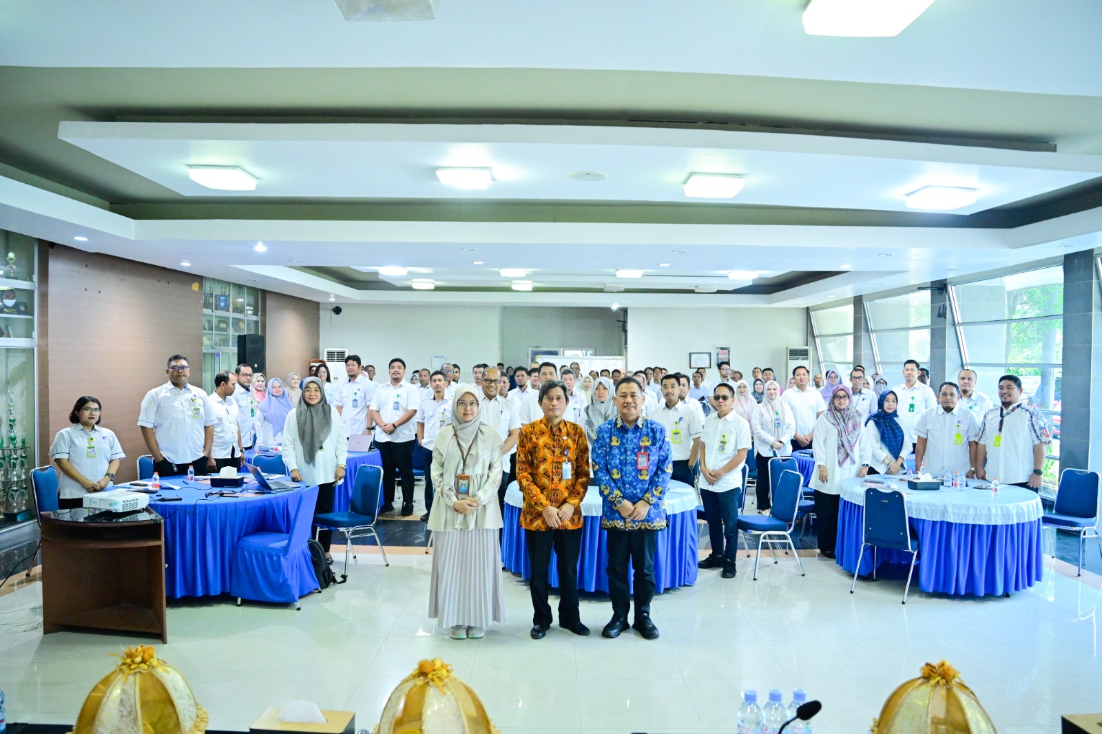 Gerbert Rasono Plt Dirut PDAM Hamzah Ahmad Resmi Buka Inhouse Training Tata Kelola dan ...