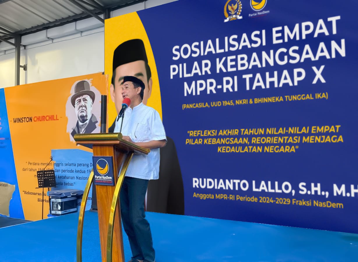 Rudianto Rudi Gelar Sosialisasi di Akhir Tahun, Rudianto Lallo Refleksi Nilai-Nilai ...