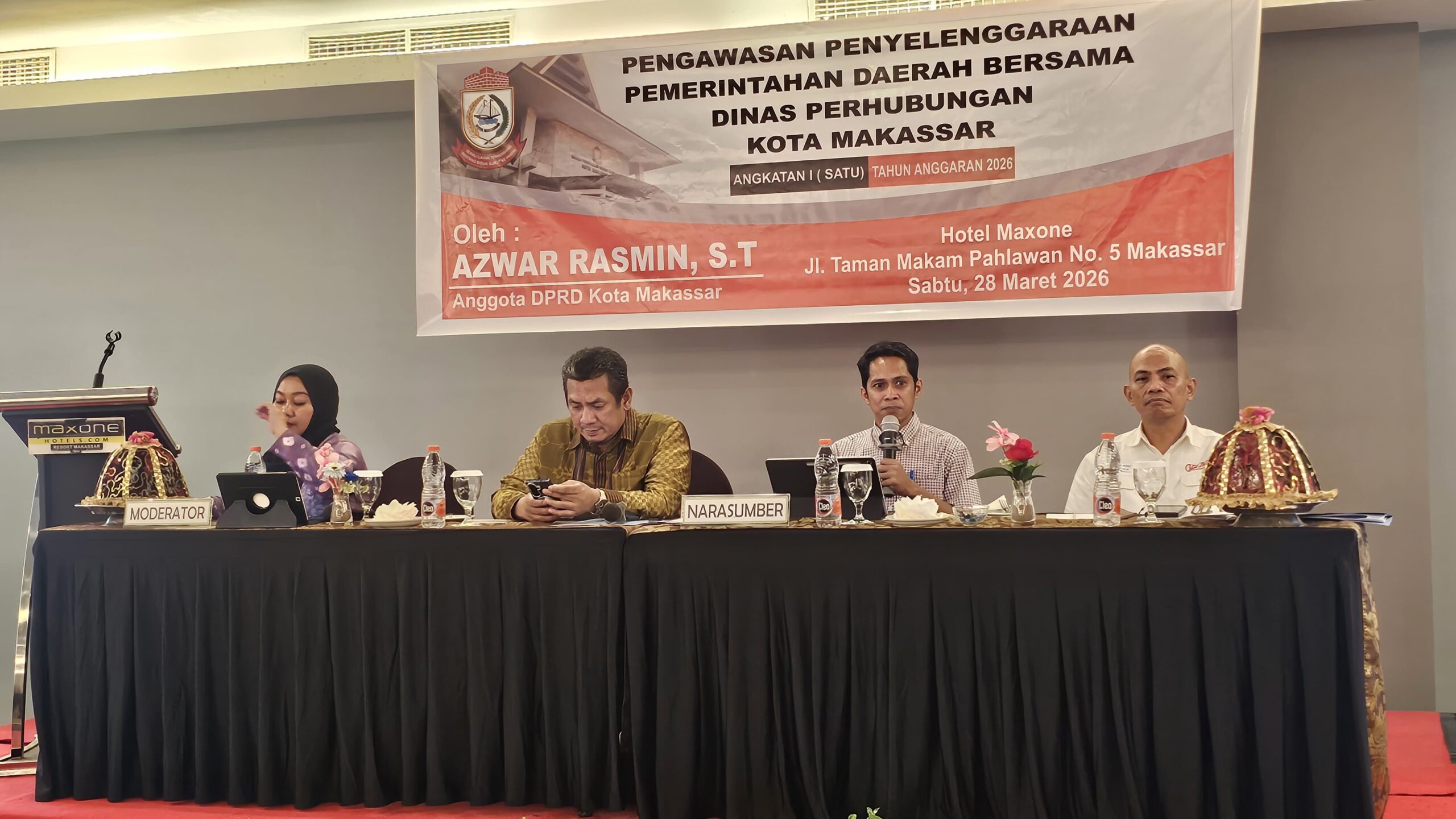Azwar Rasmin Gelar Pengawasan Bersama Dishub Makassar, Azwar Rasmin Soroti Kemacetan ...